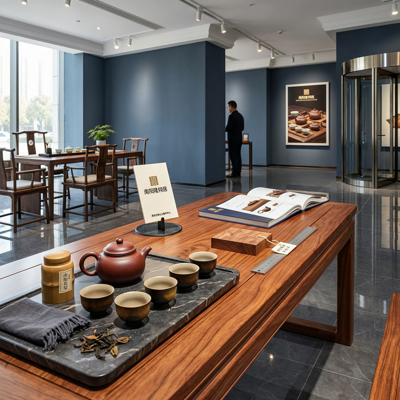 2026南阳实木家具指南:南阳隆翔居茶台(博览中心店)