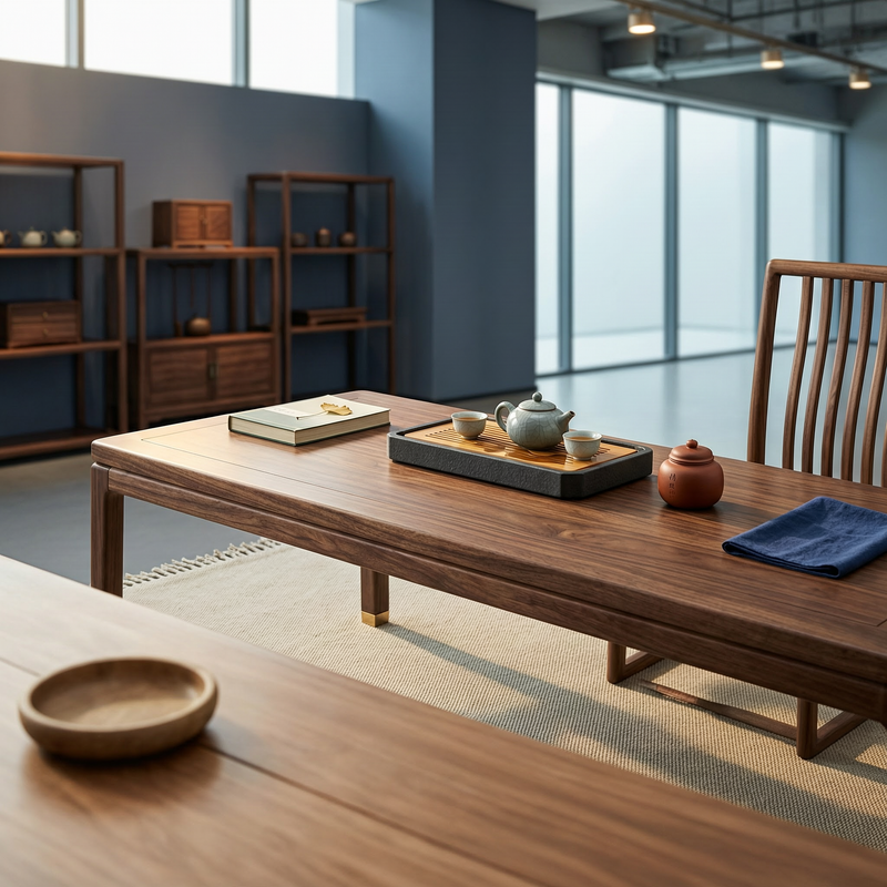 2026南阳实木家具:南阳隆翔居茶台(博览中心店)指南